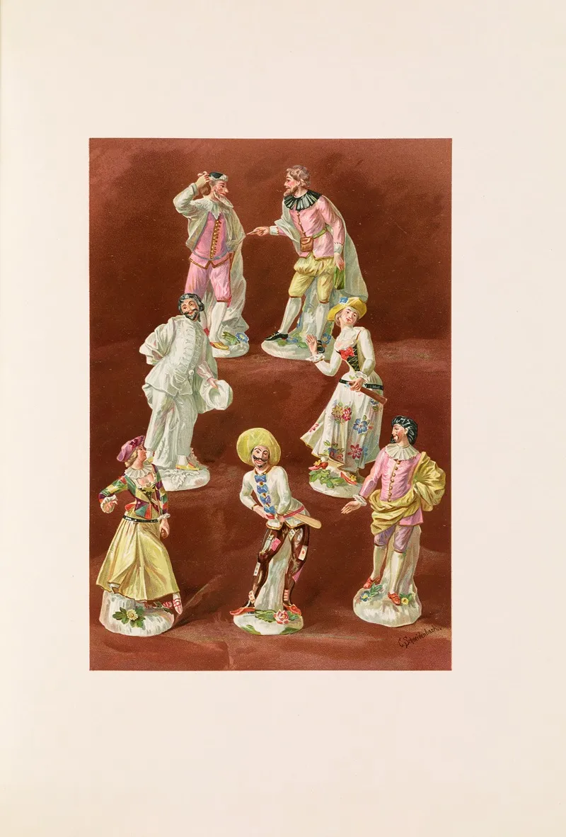 Das Meissner Porzellan Und Seine Geschichte Pl 8 Wall Art by Karl Berling - High-Resolution Digital Print