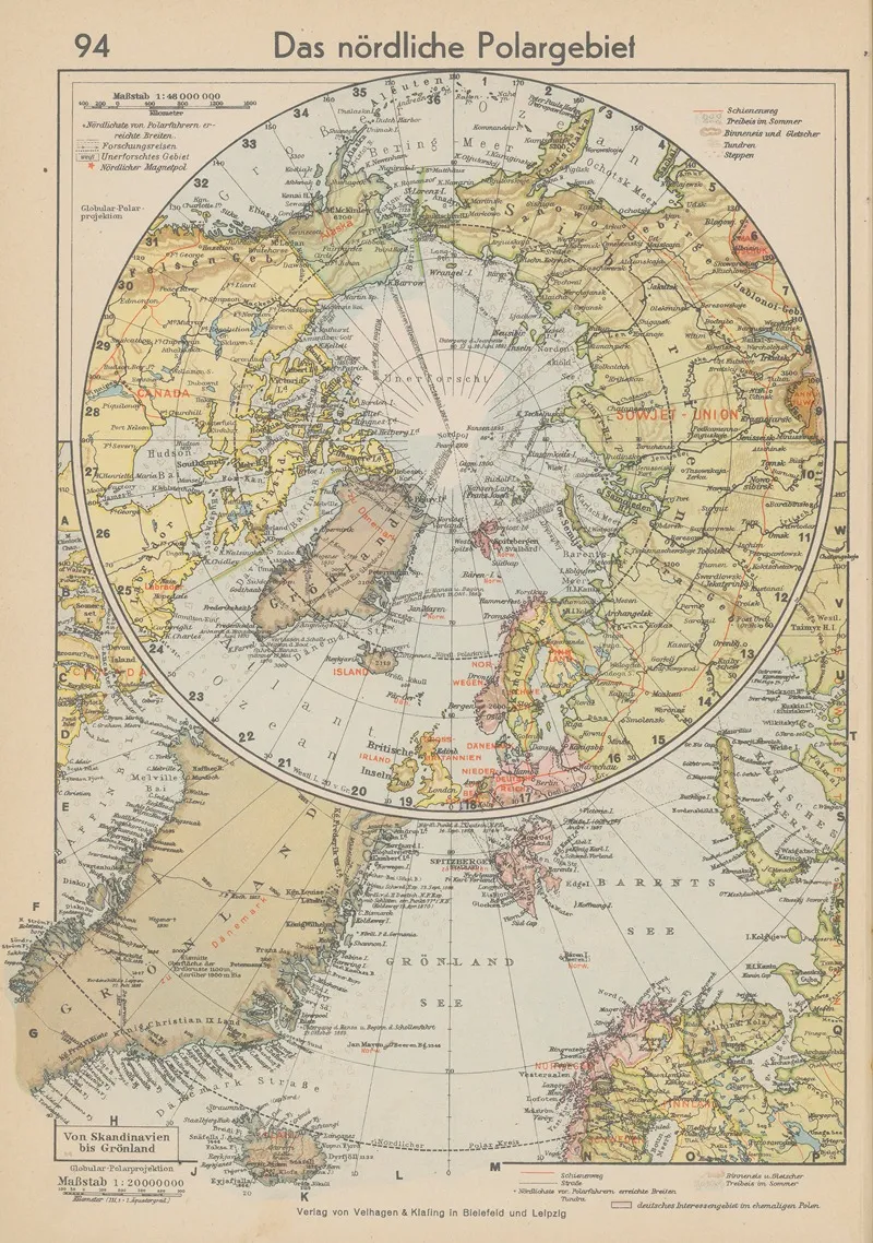 Das Nordliche Polargebiet Wall Art by Wolfgang Preuss - High-Resolution Digital Print