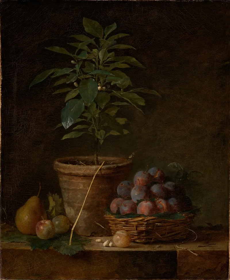 Das Orangenbaumchen Wall Art by Henri-Horace Roland De La Porte - High-Resolution Digital Print