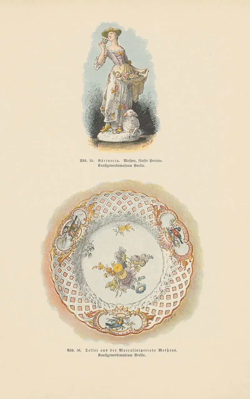 Das Porzellan Pl 05 Wall Art by Georg Lehnert - High-Resolution Digital Print