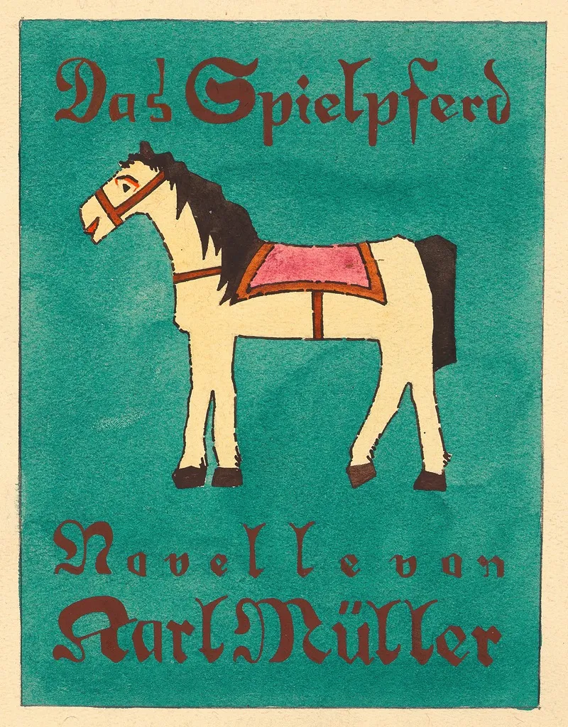 Das Spielpferd Novelle Von Karl Muller Wall Art by Karl Wiener - High-Resolution Digital Print