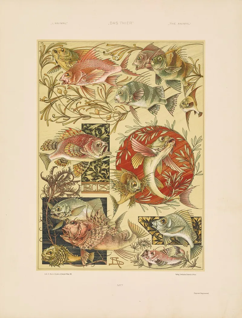Das Thier In Der Decorativen Kunst Pl 08
