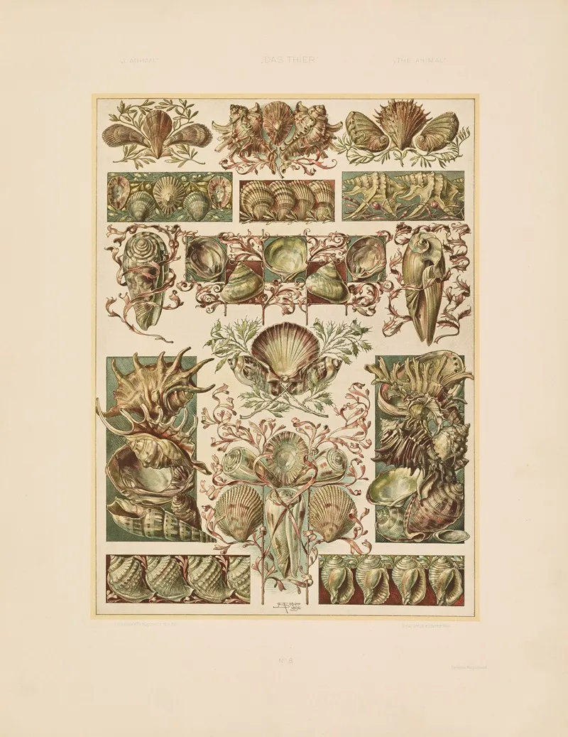 Das Thier In Der Decorativen Kunst Pl 09