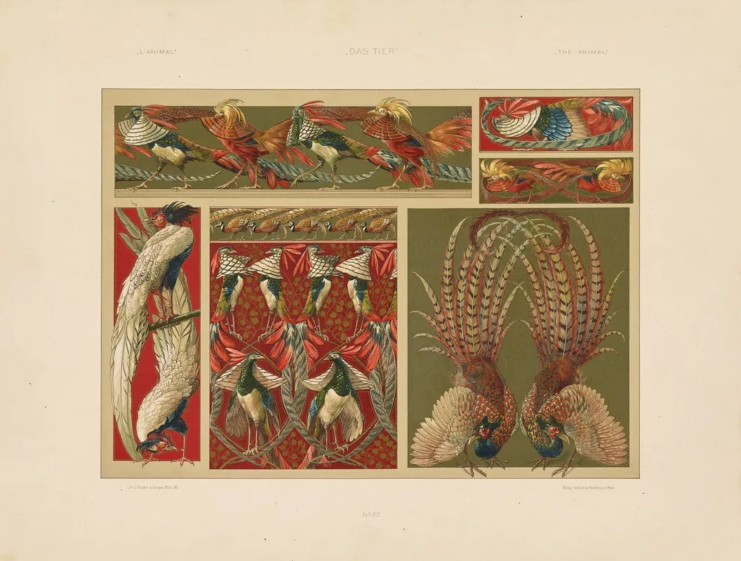 Das Thier In Der Decorativen Kunst Pl 23