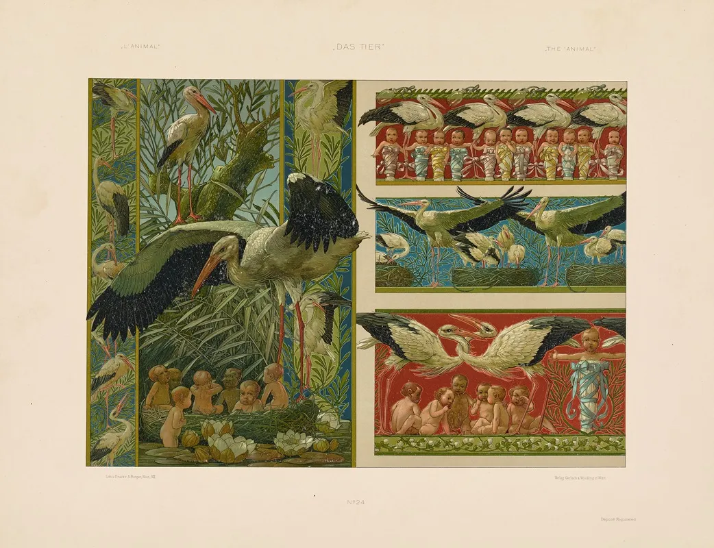Das Thier In Der Decorativen Kunst Pl 25