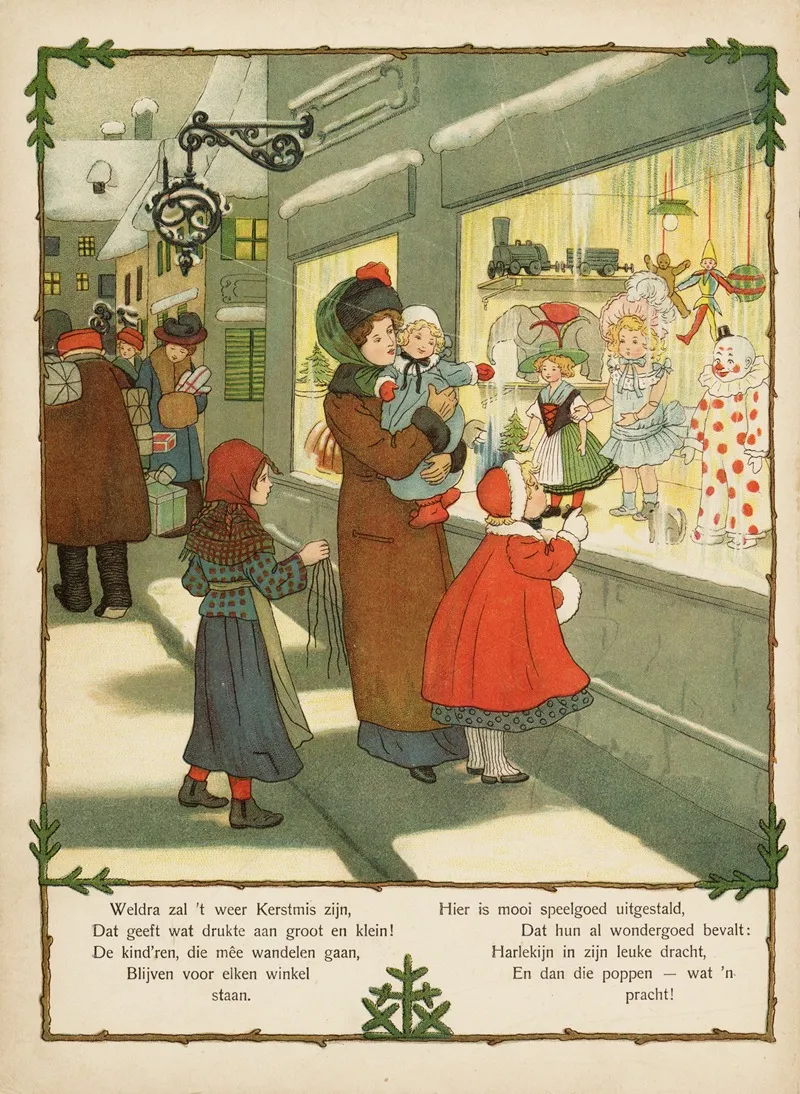Dat Heerlijke Kerstfeest Pl 2 Wall Art by Pauli Ebner - High-Resolution Digital Print