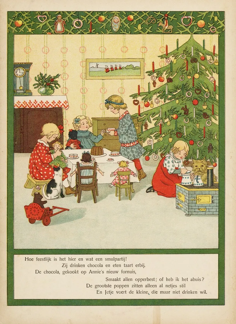 Dat Heerlijke Kerstfeest Pl 8 Wall Art by Pauli Ebner - High-Resolution Digital Print