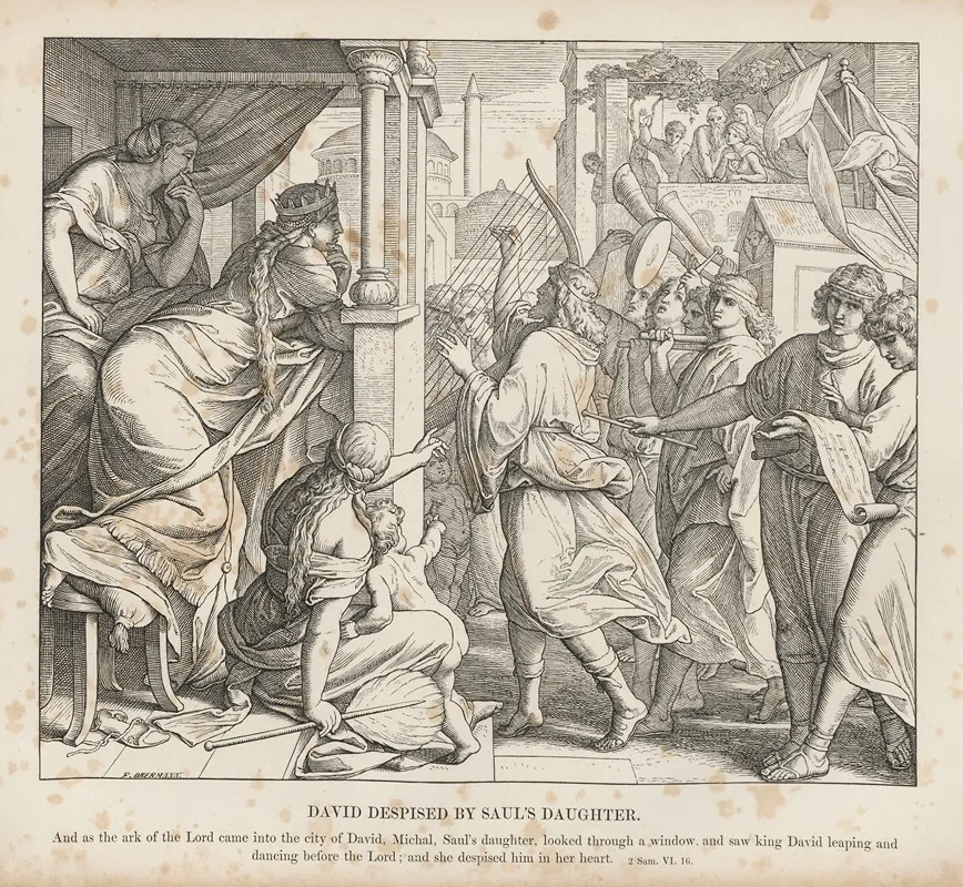 David Despised By Sauls Daughter