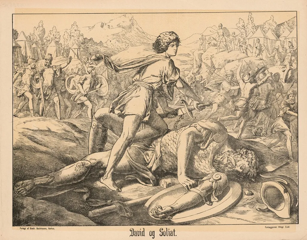 David Og Goliath 2 Wall Art by Brødr. Backhausen - High-Resolution Digital Print