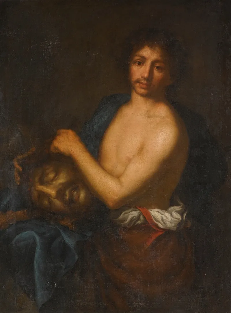 David With The Head Of Goliath 25 Wall Art by Girolamo Forabosco - High-Resolution Digital Print