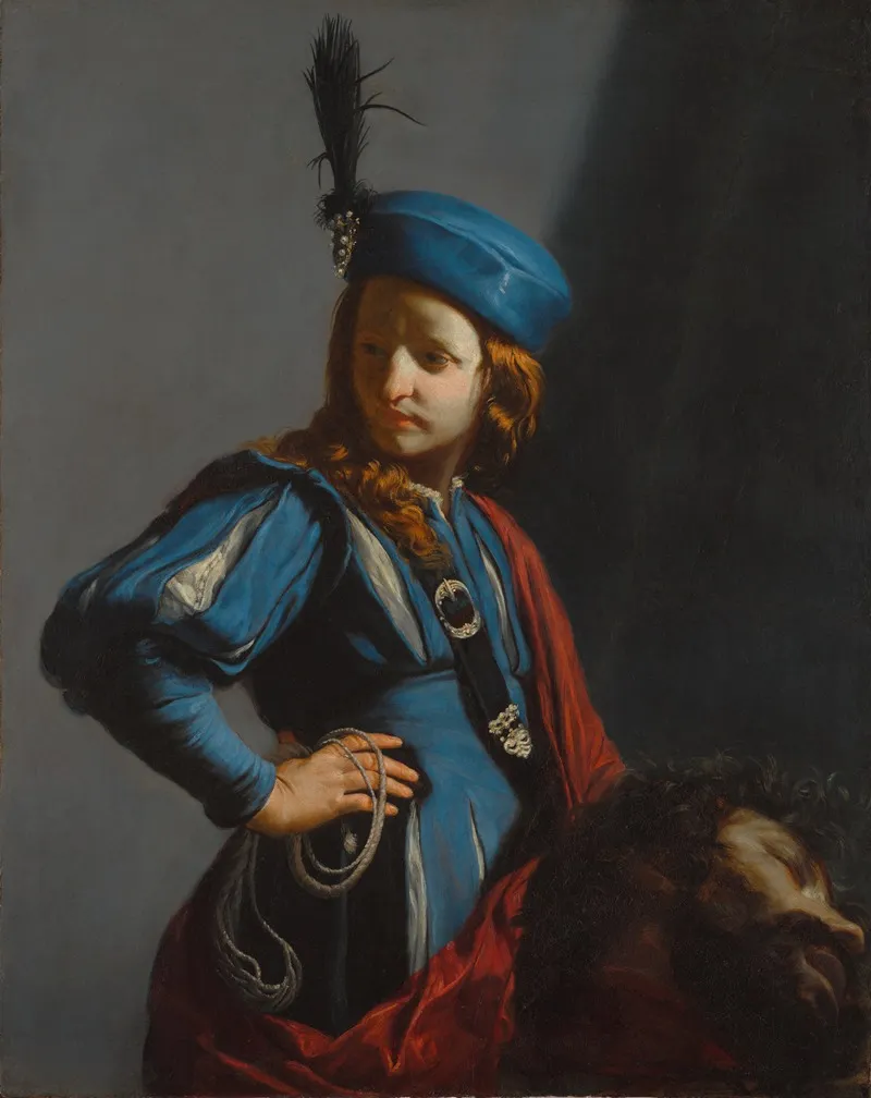 David With The Head Of Goliath 4 Wall Art by Guido Cagnacci - High-Resolution Digital Print