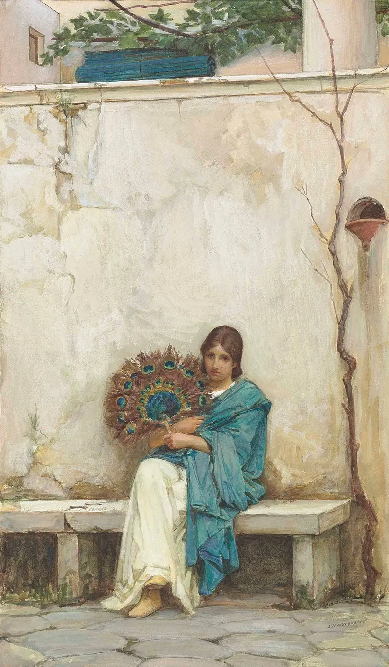 Day Dreams 5 Wall Art by John William Waterhouse - High-Resolution Digital Print