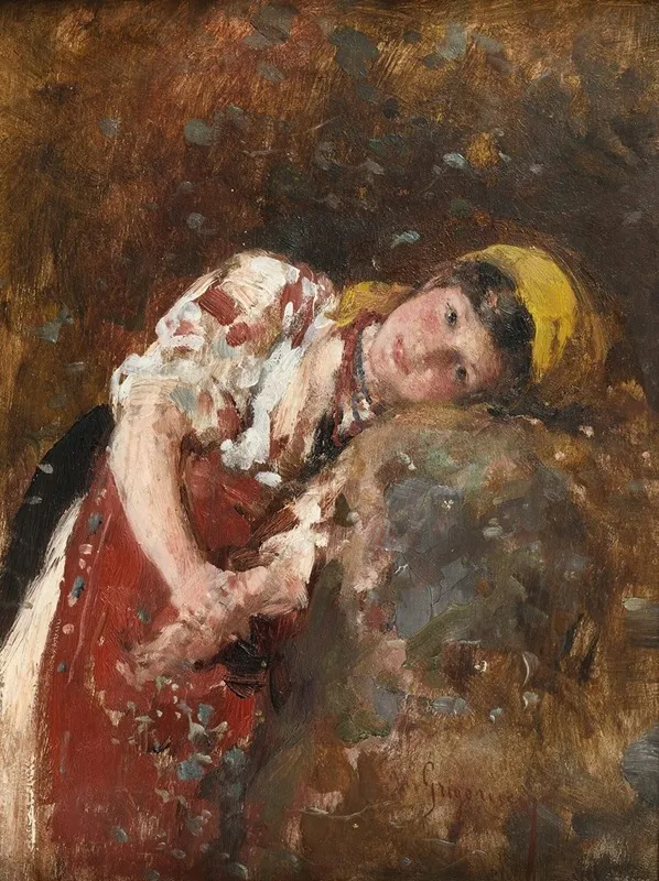Daydreams 2 Wall Art by Nicolae Grigorescu - High-Resolution Digital Print