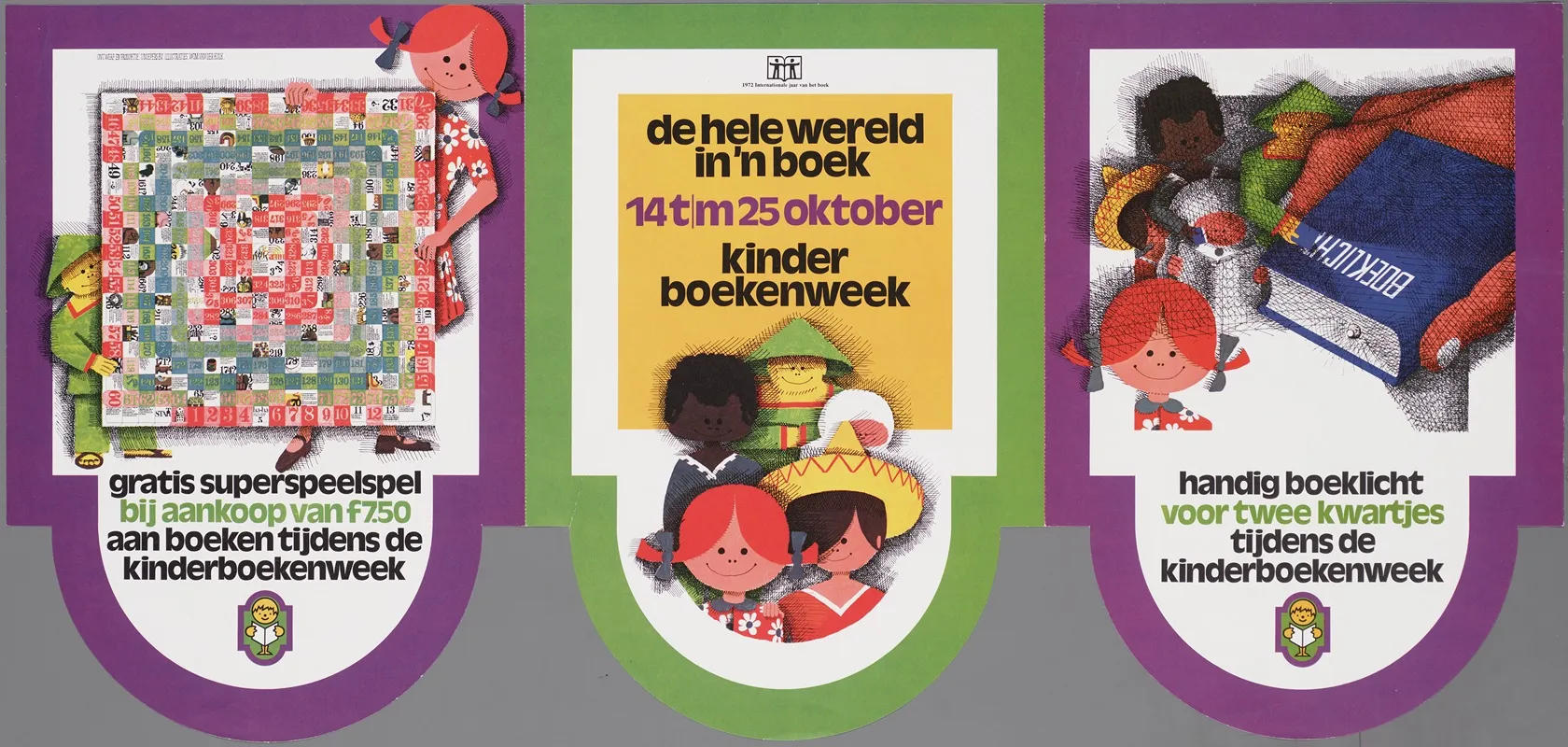 De Hele Wereld In Een Boek 14 25 Oktober Kinderboekenweek 2 Wall Art by Wim van der Kolk - High-Resolution Digital Print