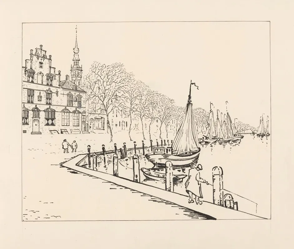 De Huizen T Lammetje Of Het Schotse Huis En De Gulden Struijs Aan De Kade Te Veere