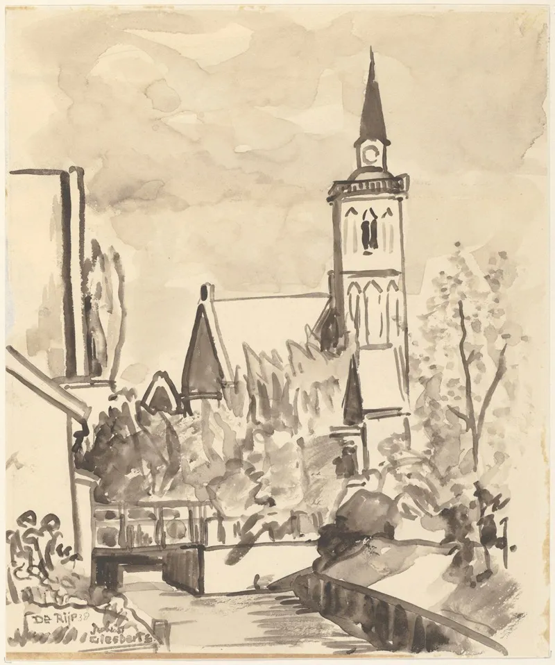 De Kerk Vanuit Het Noorden