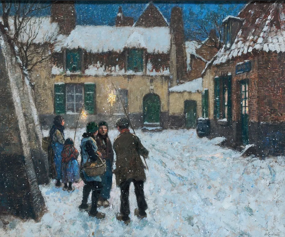 De Koningen Wall Art by Henri Cassiers - High-Resolution Digital Print