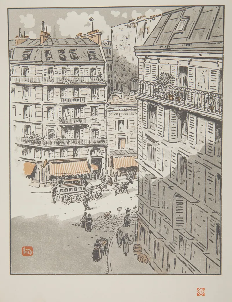 De La Rochechouart Wall Art by Henri Rivière - High-Resolution Digital Print