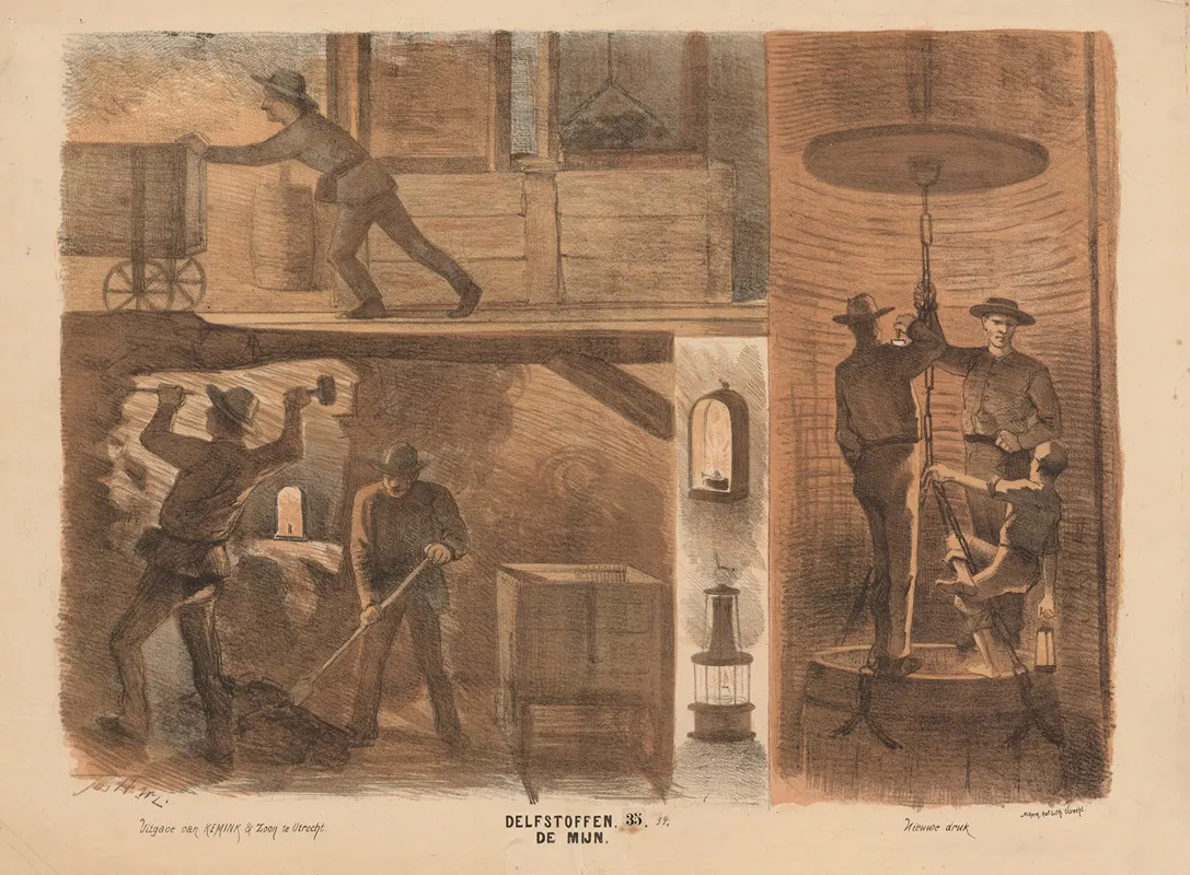 De Mijn Wall Art by Hendrik Jan van Lummel - High-Resolution Digital Print