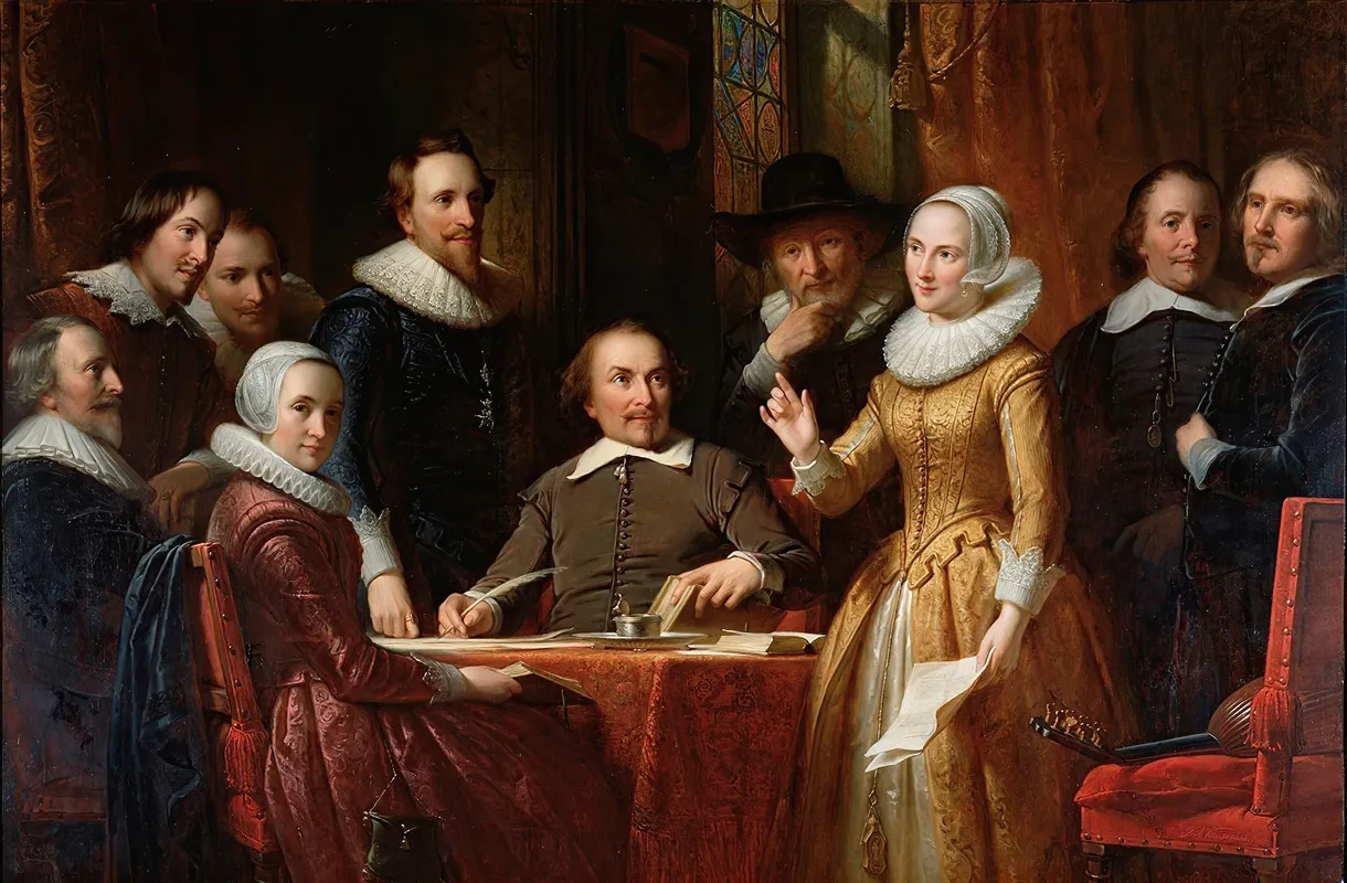 De Muiderkring Wall Art by Jan Adam Kruseman - High-Resolution Digital Print