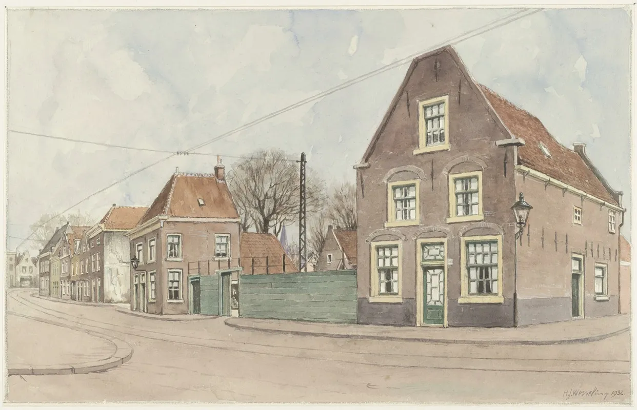 De Raaks Tussen De Jacobstraat En De Gedempte Oude Gracht Te Haarlem