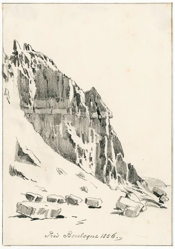 De Rotskust Bij Boulogne 3