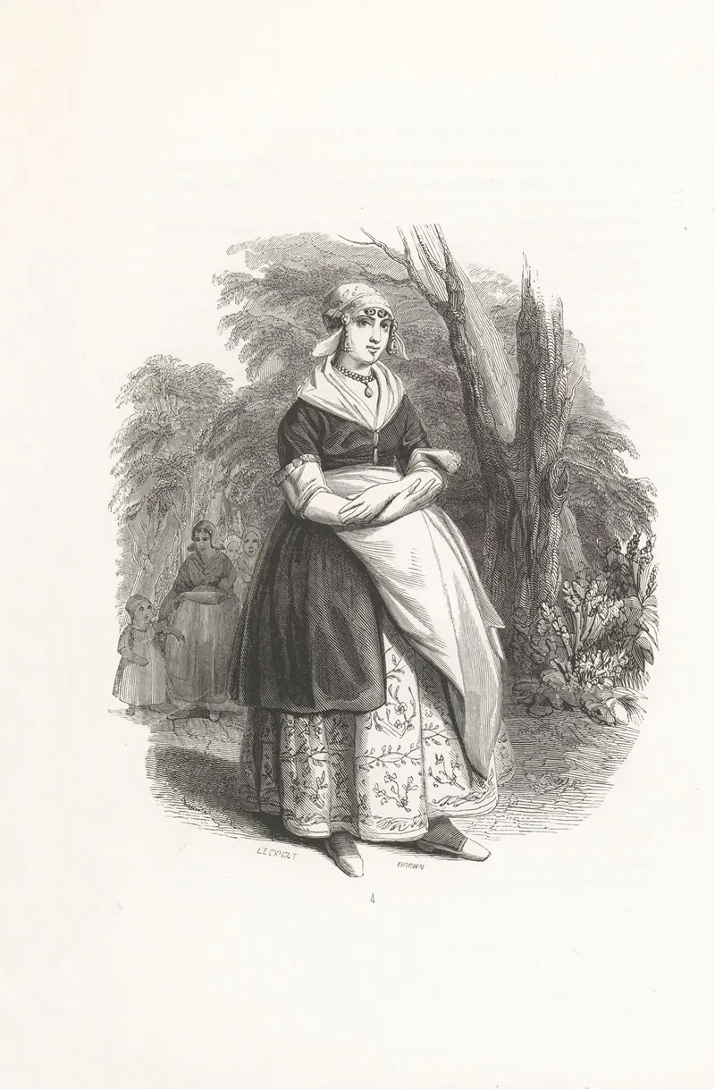 De Scheveningse Visvrouw Wall Art by Willem Hendrik Schmidt - High-Resolution Digital Print