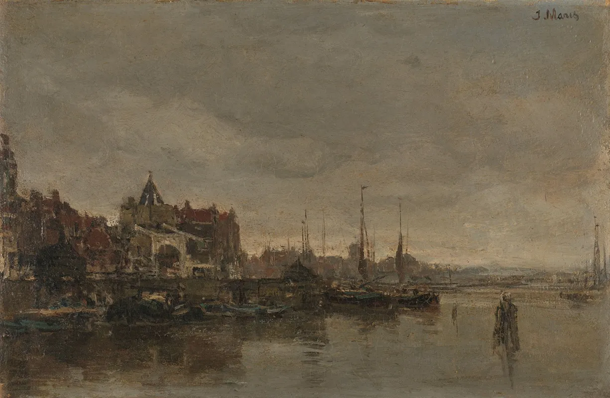 De Schreierstoren Met De Brug Over De Gelderse Kade Te Amsterdam