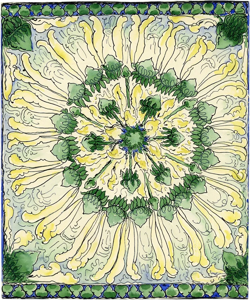 De St Jansbloem 3 Wall Art by Alfred Ost - High-Resolution Digital Print