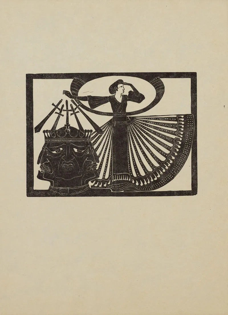 De Tocht Der Argonauten Medeia Fancy Wall Art by Karel de Bazel - High-Resolution Digital Print