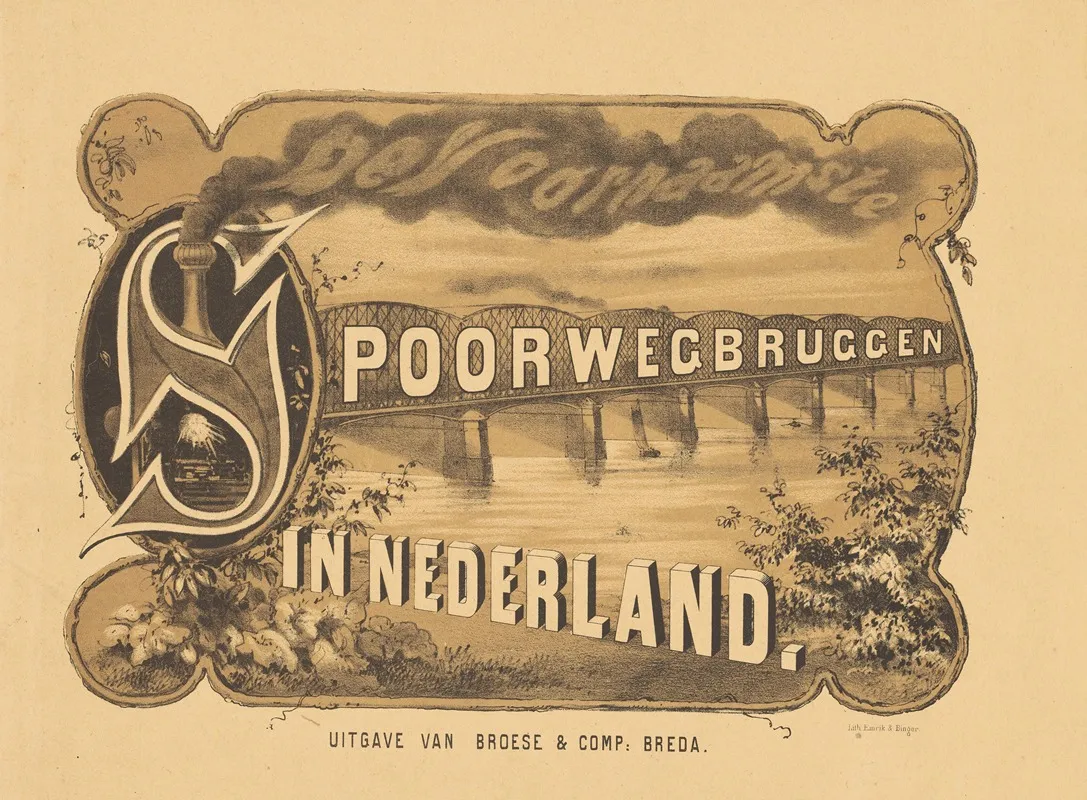 De Voornaamste Spoorwegbruggen In Nederland Title Page