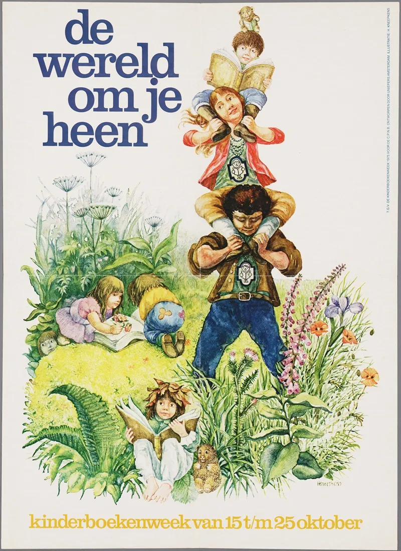 De Wereld Om Je Heen Wall Art by Henk Kneepkens - High-Resolution Digital Print