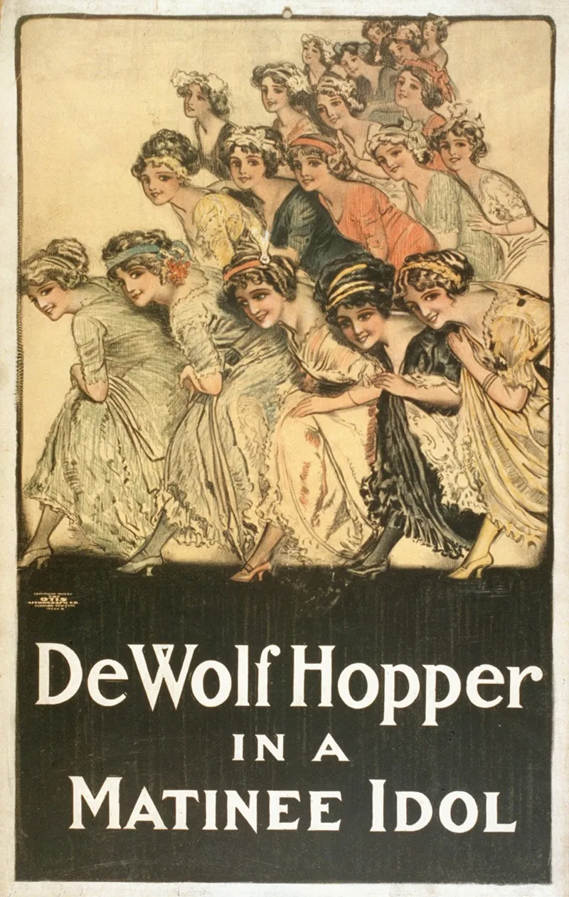 De Wolf Hopper In A Matinee Idol 2 Wall Art by The Otis Lithograph Co. - High-Resolution Digital Print