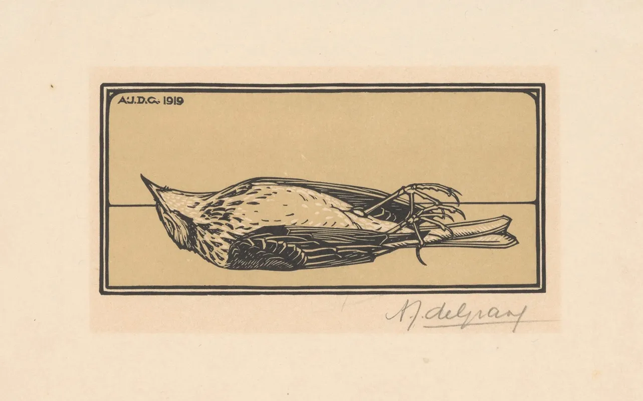 Dead Bird 2 Wall Art by Julie de Graag - High-Resolution Digital Print