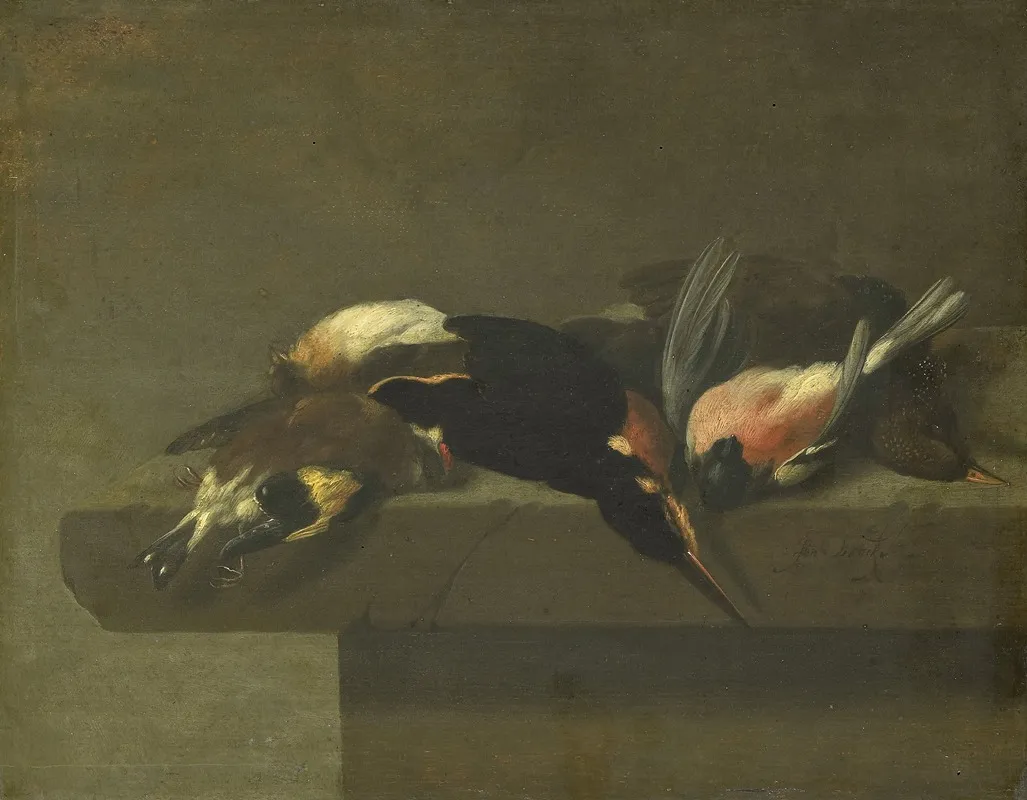 Dead Birds 4 Wall Art by Jan Vonck - High-Resolution Digital Print