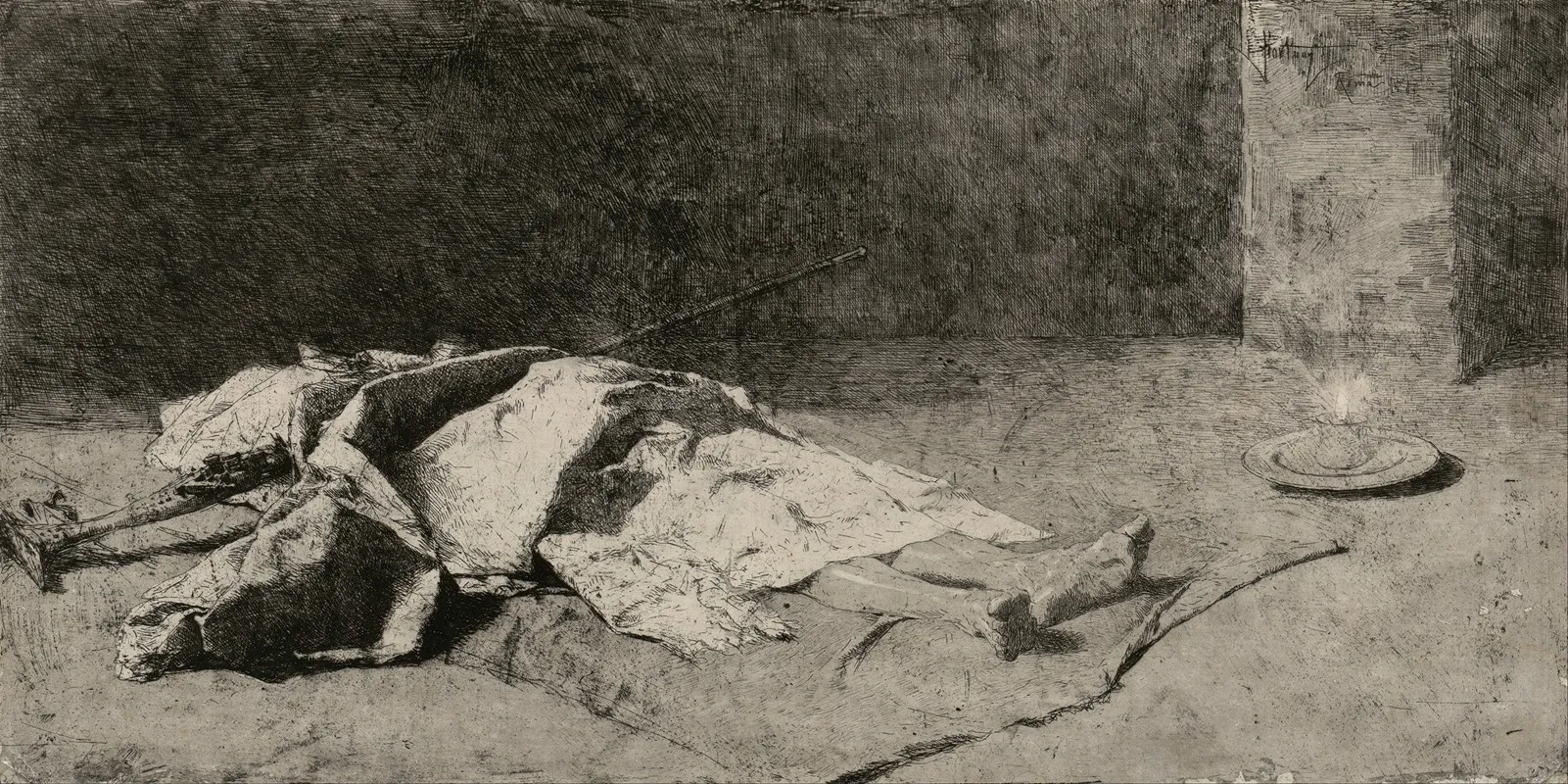 Dead Kabyle Wall Art by Mariano Fortuny Marsal - High-Resolution Digital Print