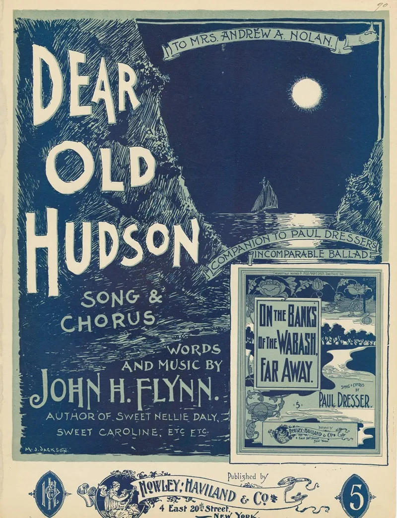 Dear Old Hudson Wall Art by M. J. Jackson - High-Resolution Digital Print