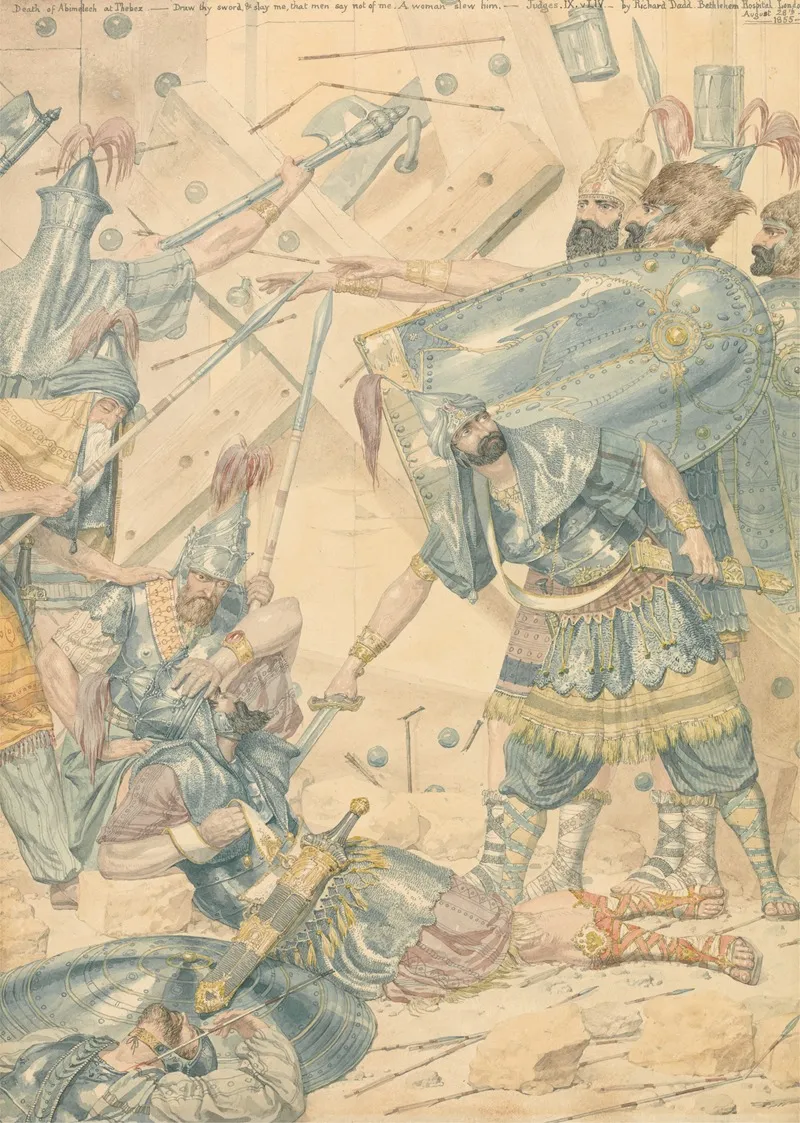 Death Of Abimelech At Thebez