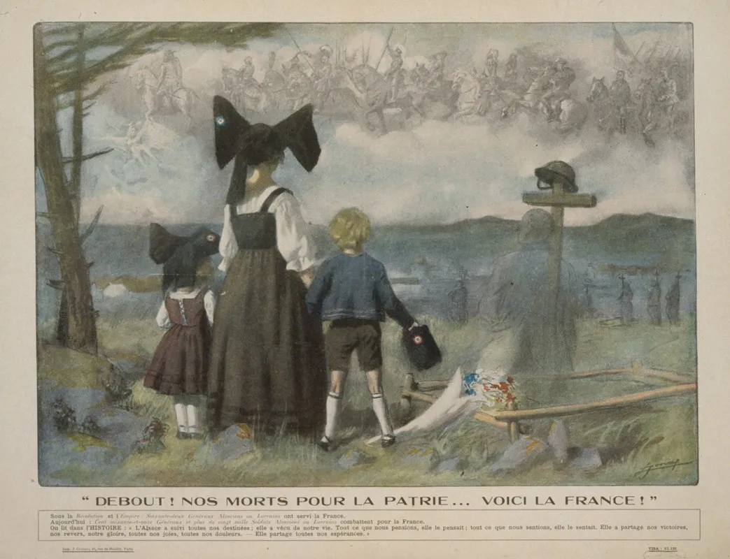Debout Nos Morts Pour La Patrie Voici La France