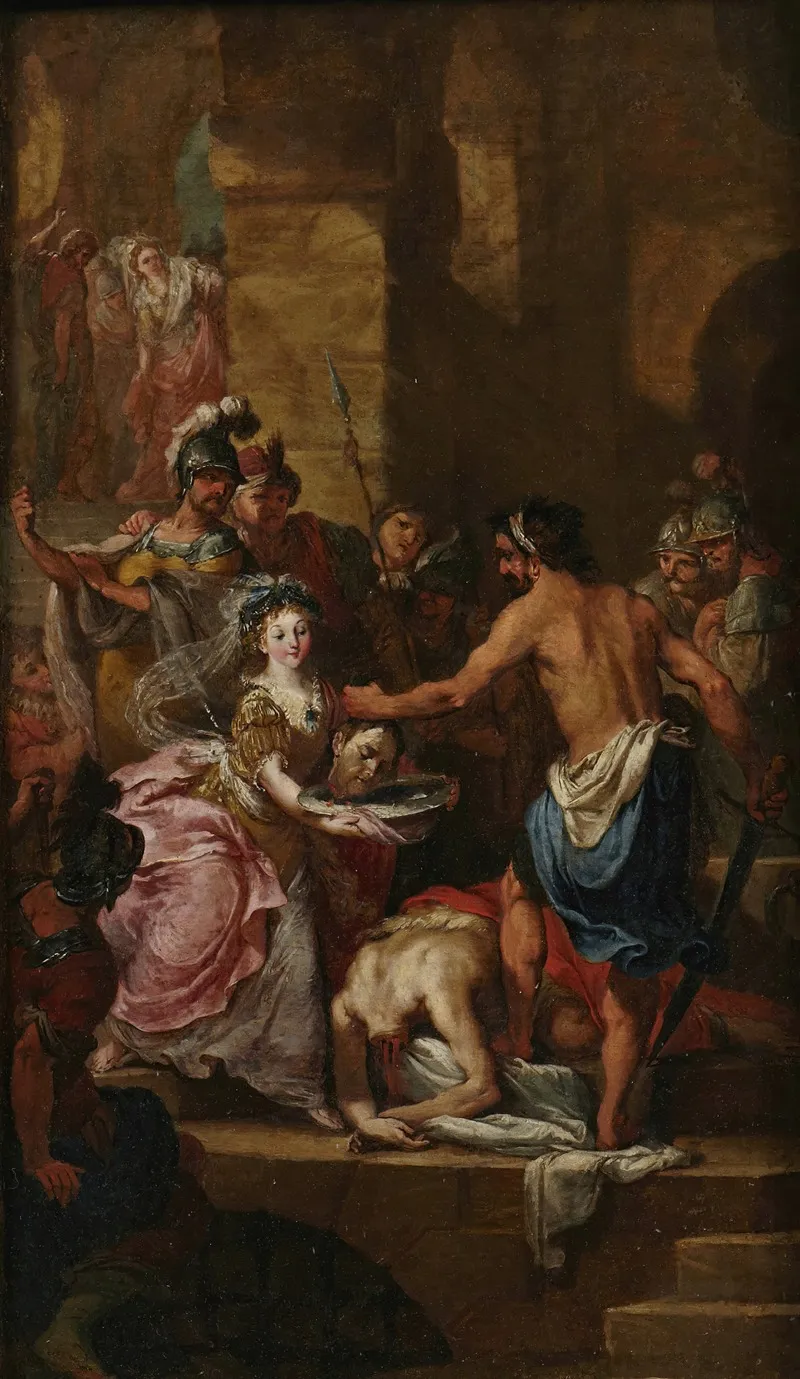 Decapitation Of John The Baptist Wall Art by Agostino Ugolini - High-Resolution Digital Print