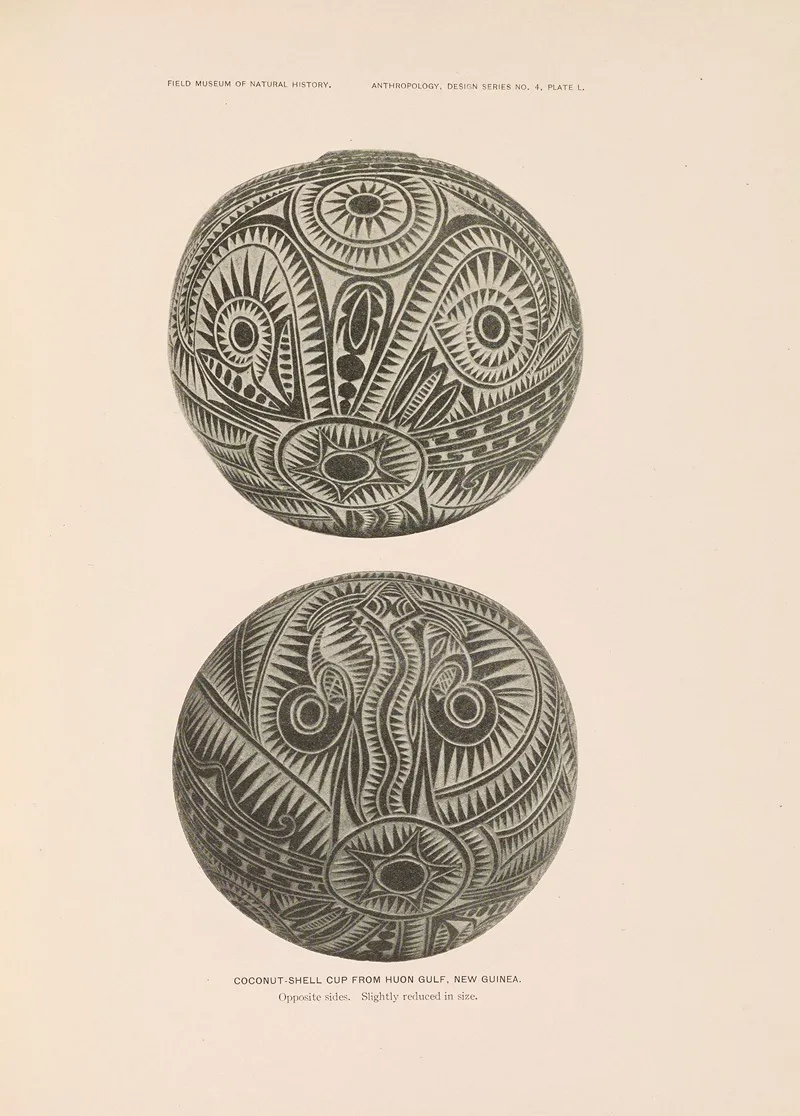 Decorative Art Of New Guinea Pl 42 Wall Art by Albert Buell Lewis - High-Resolution Digital Print