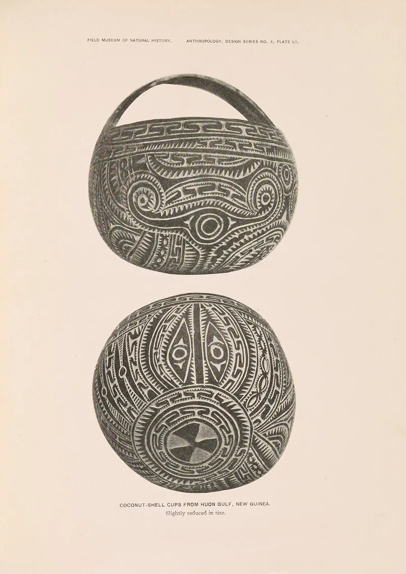Decorative Art Of New Guinea Pl 44 Wall Art by Albert Buell Lewis - High-Resolution Digital Print