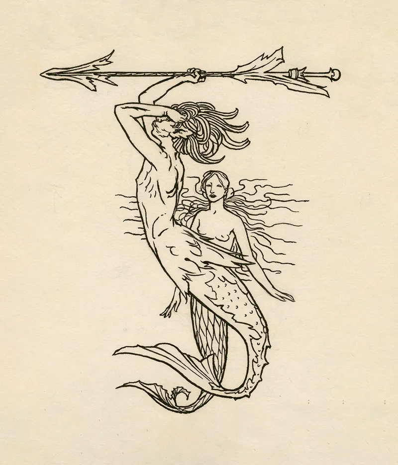 Decorative Head To Page 25 Of Bells Edition Of The Tempest