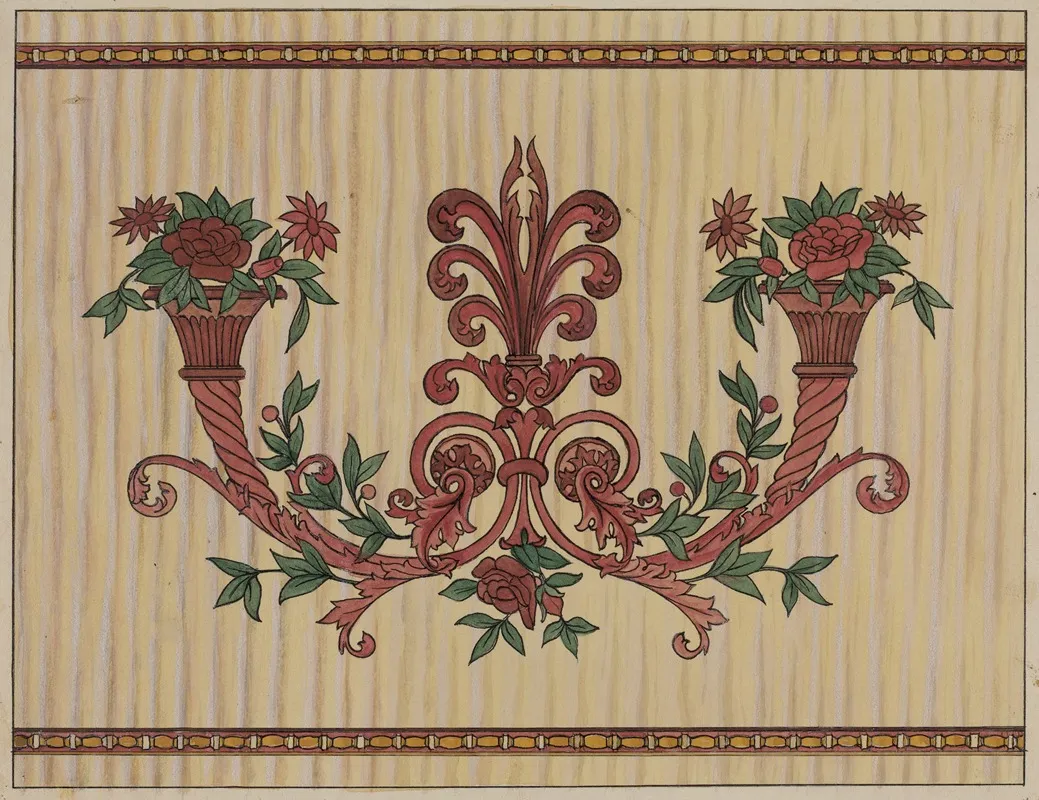 Decorative Panel From Rail Car Interior 6