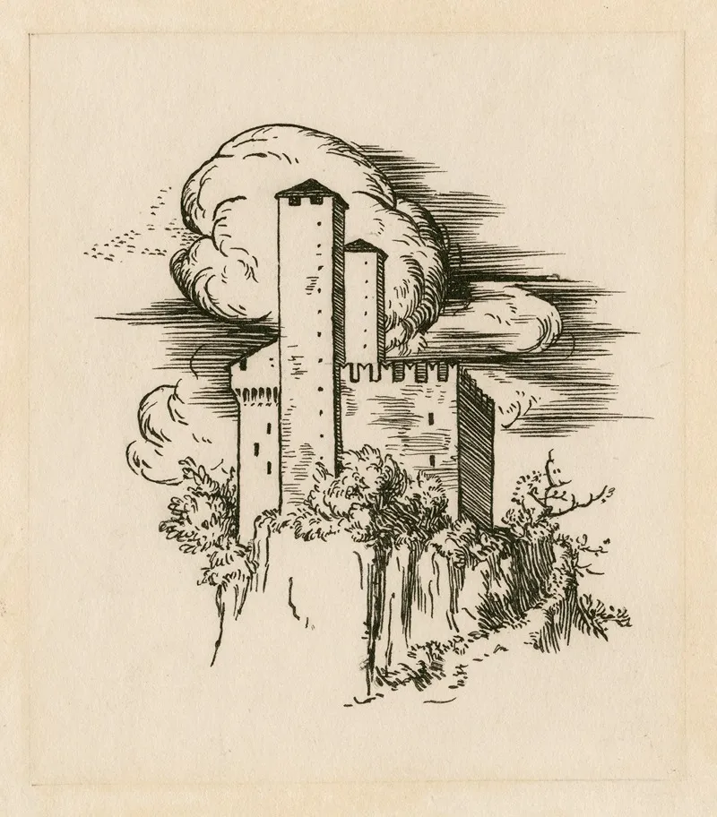 Decorative Tail Piece To Page 105 Of Bells Edition Of The Tempest