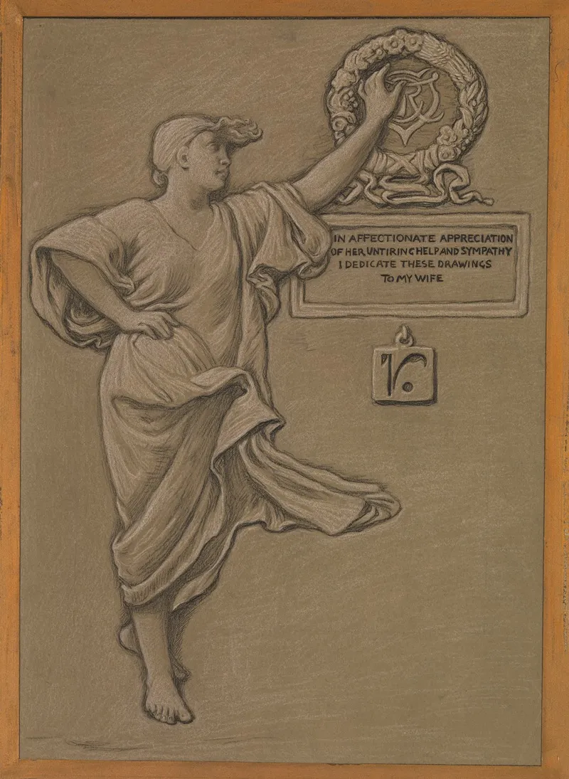 Dedication Wall Art by Elihu Vedder - High-Resolution Digital Print