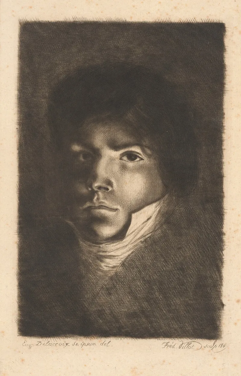 Delacroix 3 Wall Art by Frédéric Villot - High-Resolution Digital Print