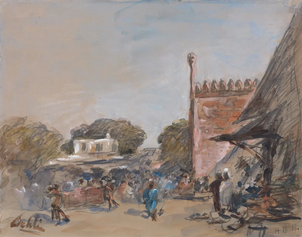 Delhi Wall Art by Hercules Brabazon Brabazon - High-Resolution Digital Print