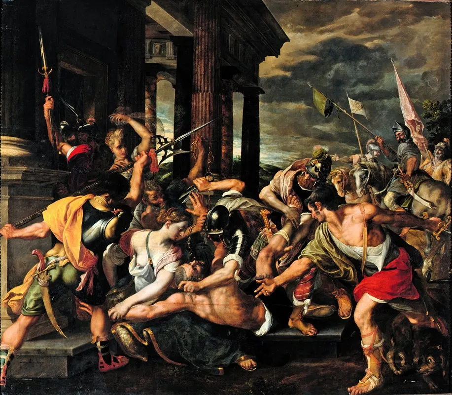 Delilahs Betrayal And Samsons Imprisonment By The Philistines