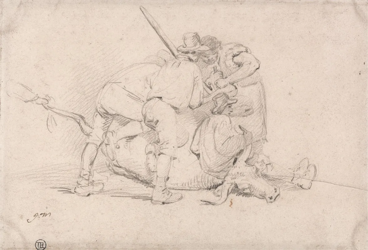 Delivering A Calf
